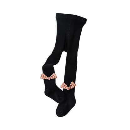 Girls Bow Muslin&Ribbed Accessories Socks Wholesale 220214582