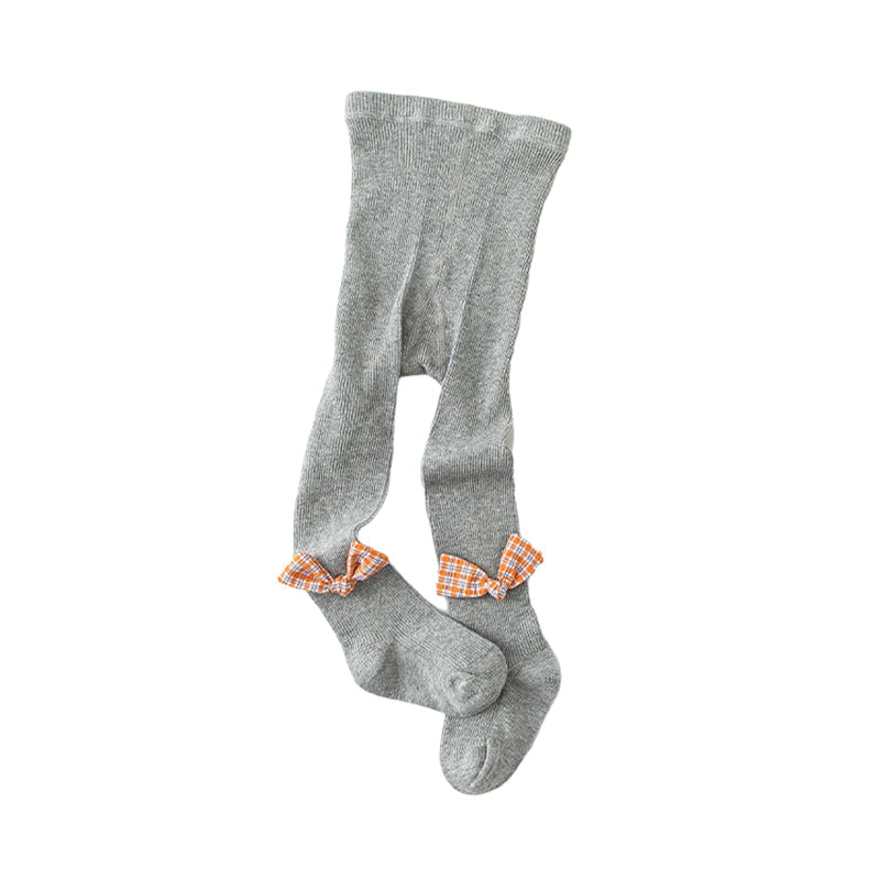 Girls Bow Muslin&Ribbed Accessories Socks Wholesale 220214582