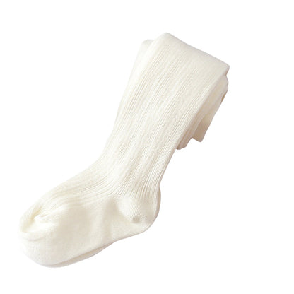 Baby Kid Girls Solid Color Accessories Socks