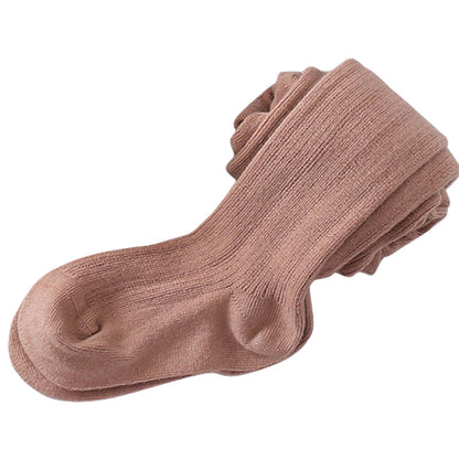 Baby Kid Girls Solid Color Accessories Socks