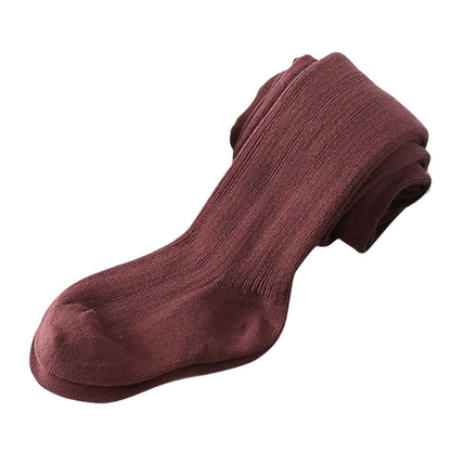 Baby Kid Girls Solid Color Accessories Socks