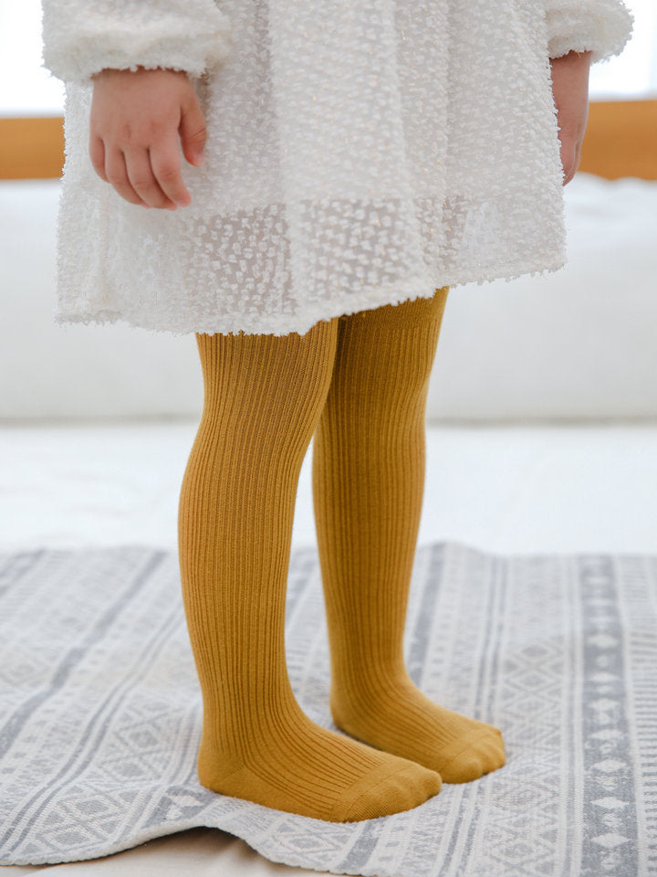 Baby Kid Girls Solid Color Accessories Socks