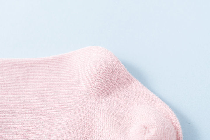 Girls Solid Color Bow Accessories Socks