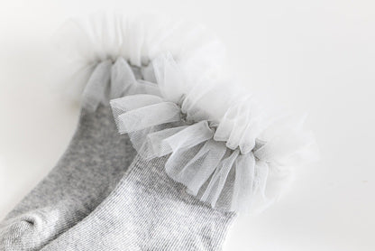 Baby Kid Girls Solid Color Lace Accessories Socks