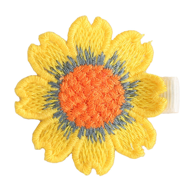 Unisex Solid Color Flower Headwear