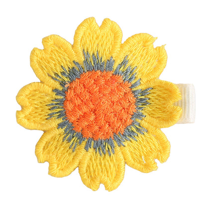 Unisex Solid Color Flower Headwear