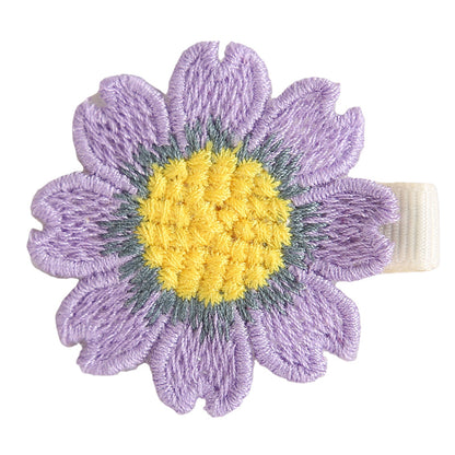 Unisex Solid Color Flower Headwear