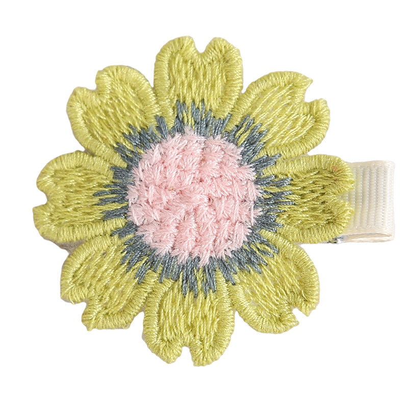 Unisex Solid Color Flower Headwear