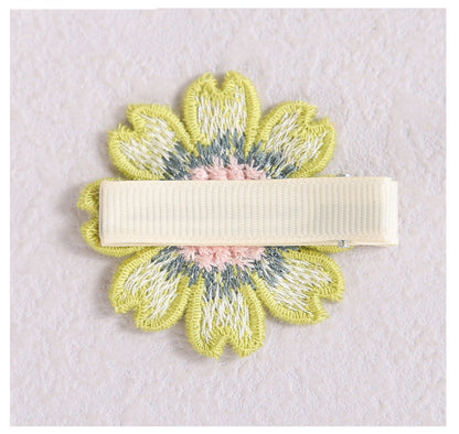 Unisex Solid Color Flower Headwear