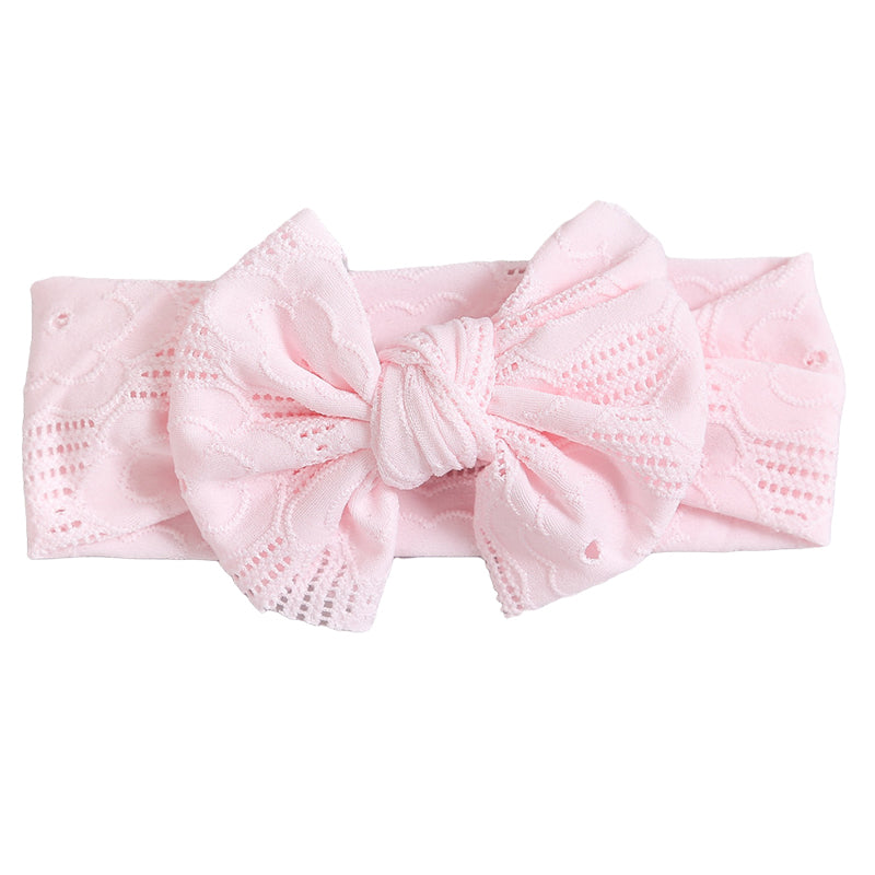 Unisex Solid Color Bow Headwear