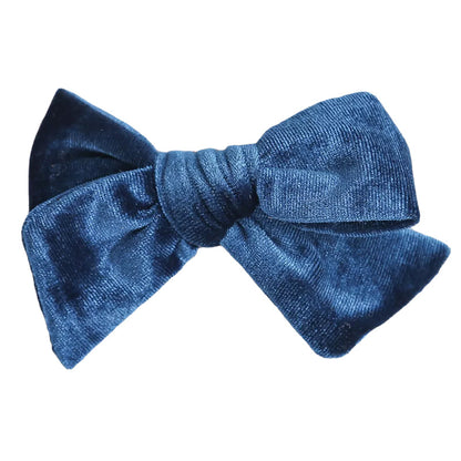 Girls Solid Color Bow Accessories Headwear