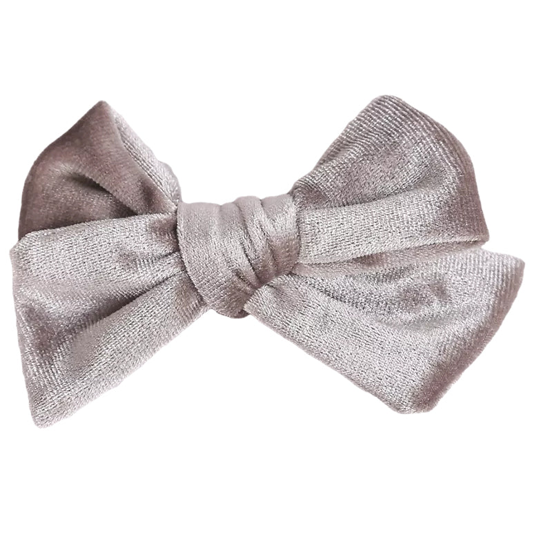 Girls Solid Color Bow Accessories Headwear