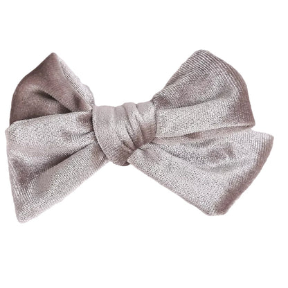 Girls Solid Color Bow Accessories Headwear