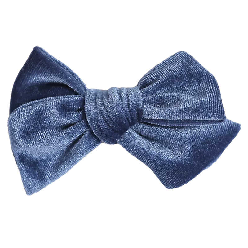 Girls Solid Color Bow Accessories Headwear