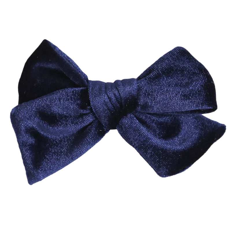 Girls Solid Color Bow Accessories Headwear