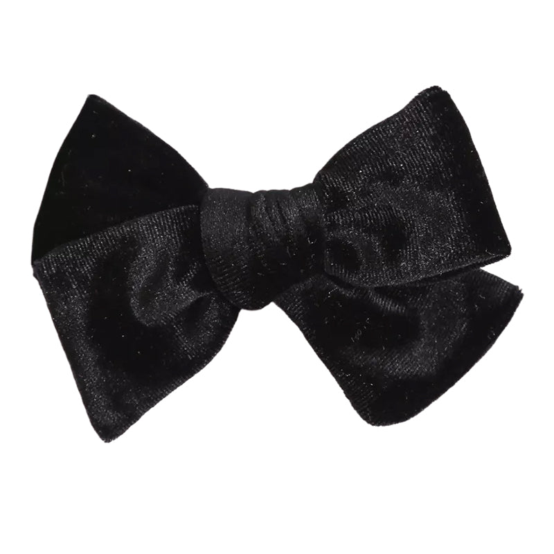 Girls Solid Color Bow Accessories Headwear