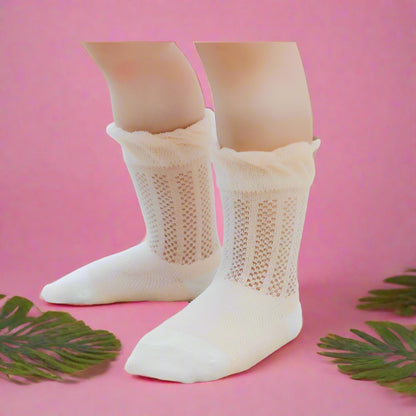 Girls Color-blocking Accessories Socks Wholesale
