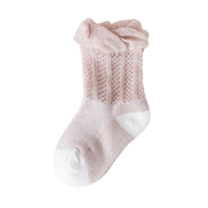 Girls Color-blocking Accessories Socks Wholesale