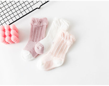 Girls Color-blocking Accessories Socks Wholesale