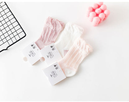 Girls Color-blocking Accessories Socks Wholesale