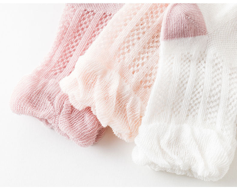Girls Color-blocking Accessories Socks Wholesale