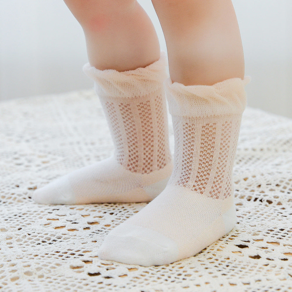 Girls Color-blocking Accessories Socks Wholesale