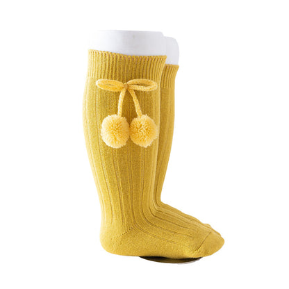 Baby Kid Girls Boys Solid Color Accessories Socks Wholesale 220302154