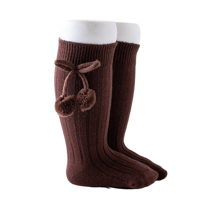 Baby Kid Girls Boys Solid Color Accessories Socks Wholesale 220302154