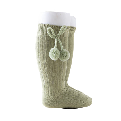 Baby Kid Girls Boys Solid Color Accessories Socks Wholesale 220302154