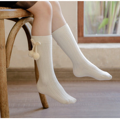 Baby Kid Girls Boys Solid Color Accessories Socks Wholesale 220302154