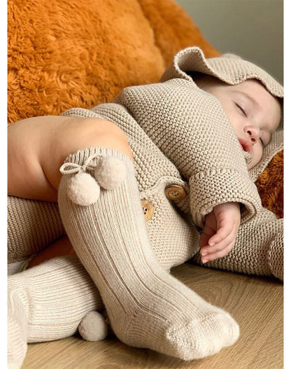 Baby Kid Girls Boys Solid Color Accessories Socks Wholesale 220302154