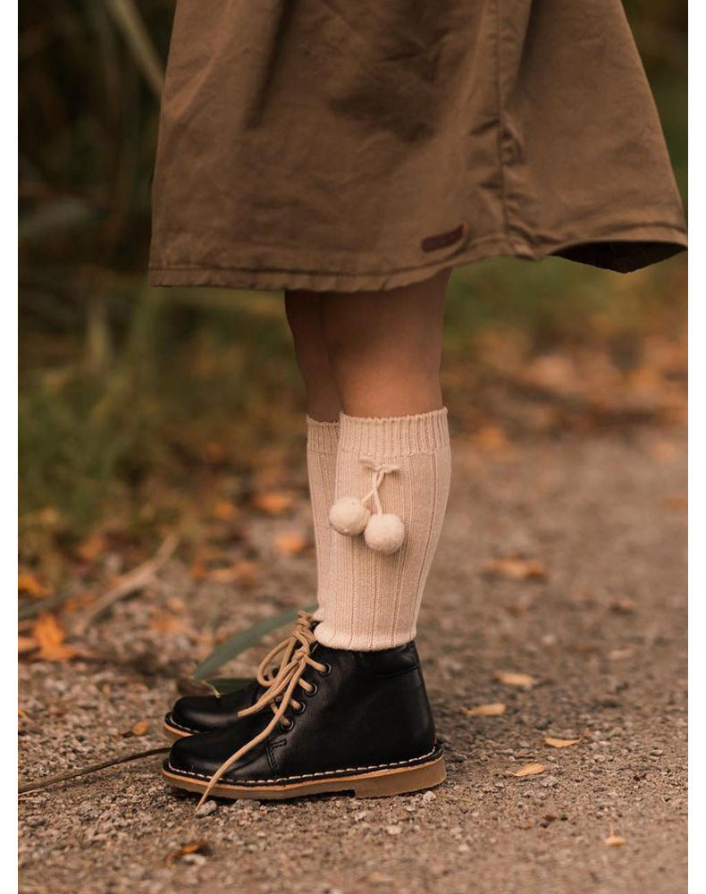 Baby Kid Girls Boys Solid Color Accessories Socks Wholesale 220302154