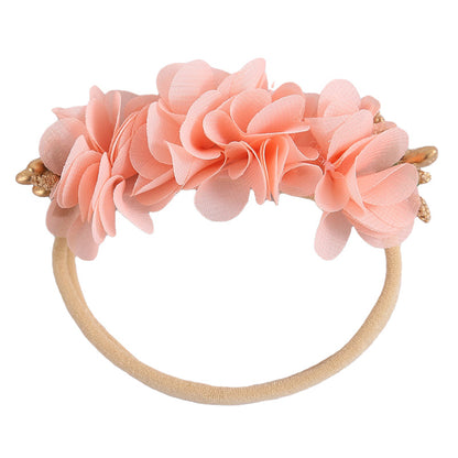Girls Flower Bow Accessories Headwear