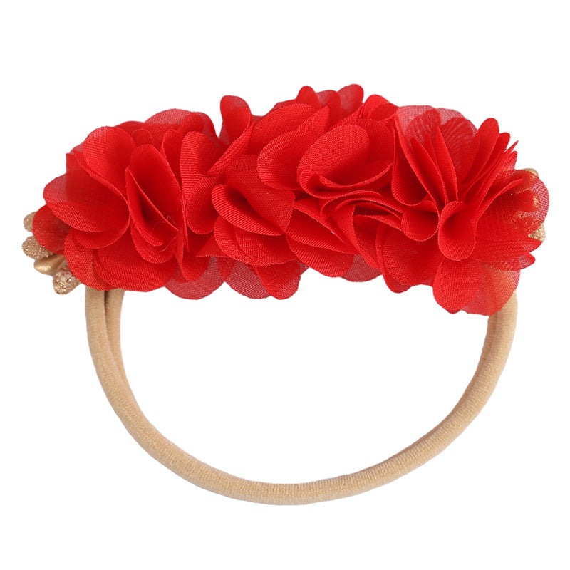 Girls Flower Bow Accessories Headwear