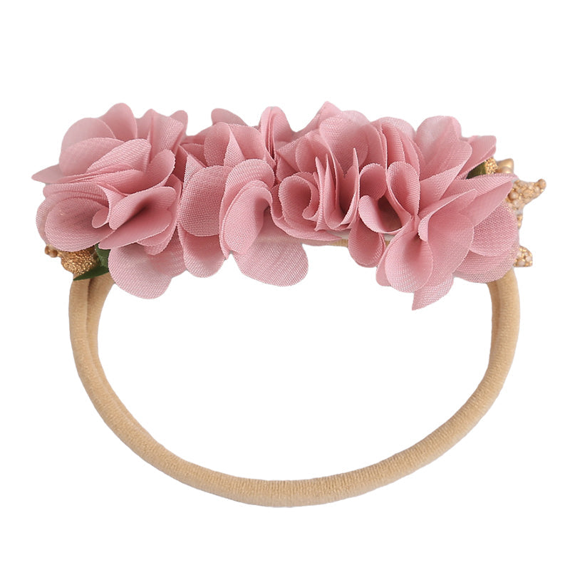 Girls Flower Bow Accessories Headwear