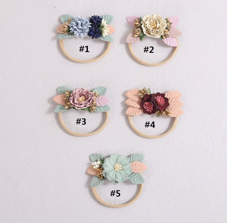 Girls Flower Accessories Headwear Wholesale 220302230