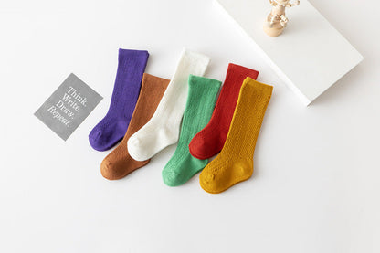 Girls Boys Solid Color Accessories Socks Wholesale 220302246
