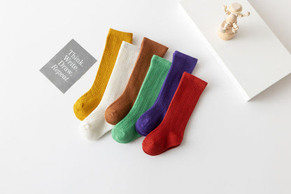 Girls Boys Solid Color Accessories Socks Wholesale 220302246