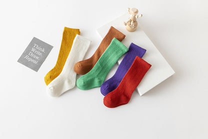 Girls Boys Solid Color Accessories Socks Wholesale 220302246