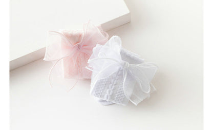 Girls Solid Color Bow Accessories Socks Wholesale 220302248