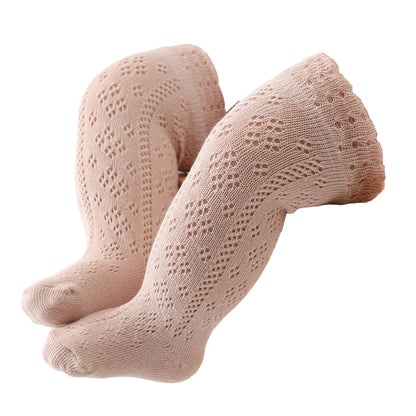Baby Girls Solid Color Spanish Accessories Socks