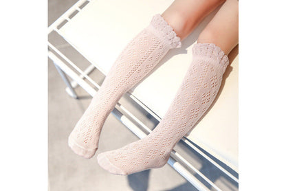 Baby Girls Solid Color Spanish Accessories Socks