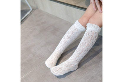 Baby Girls Solid Color Spanish Accessories Socks