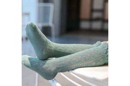 Baby Girls Solid Color Spanish Accessories Socks