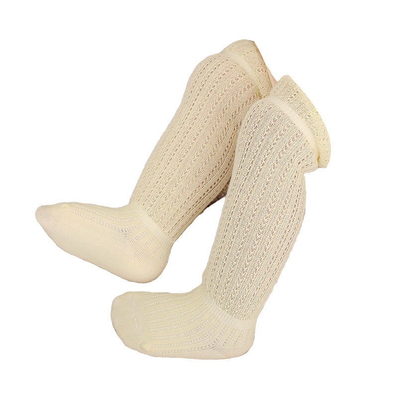 Baby Girls Solid Color Spanish Accessories Socks