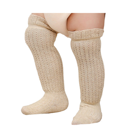 Baby Girls Solid Color Spanish Accessories Socks