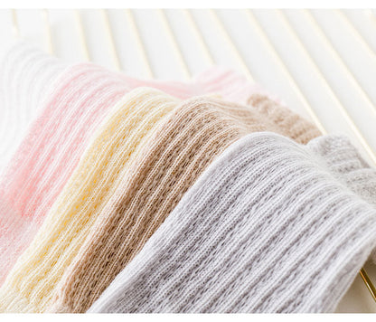 Baby Girls Solid Color Spanish Accessories Socks