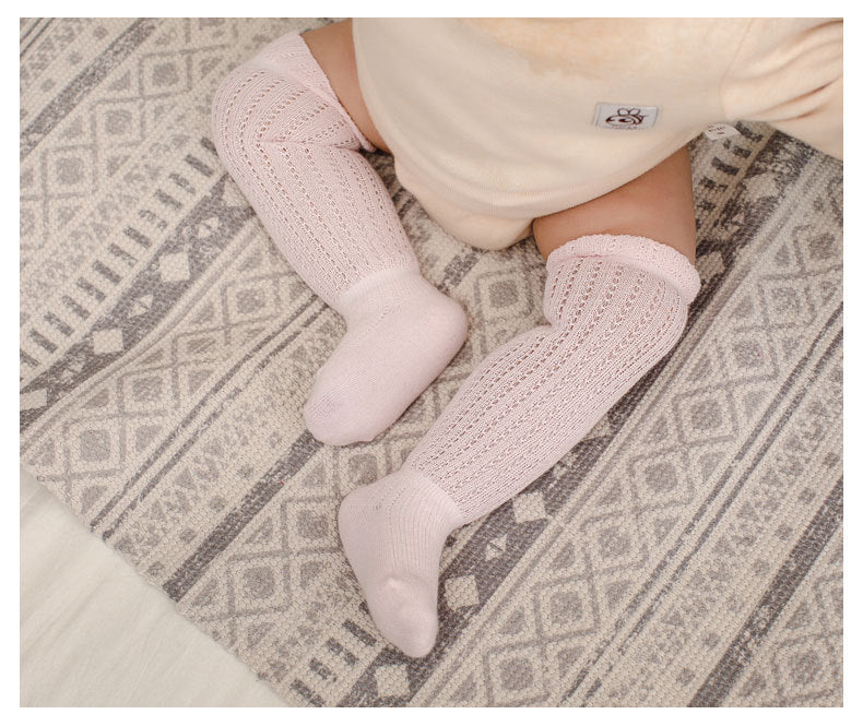 Baby Girls Solid Color Spanish Accessories Socks