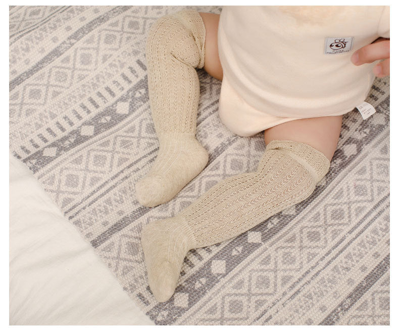 Baby Girls Solid Color Spanish Accessories Socks