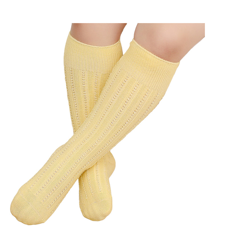 Baby Girls Solid Color Spanish Accessories Socks